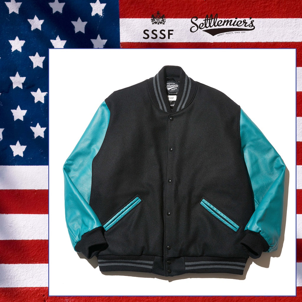 2022SS / VERSACE varsity jacket スタジャン VERSACE(ヴェルサーチェ) スタジャン(メンズ) - 海外通販のBUYMA